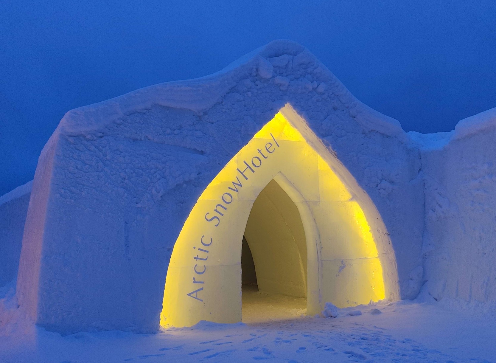 Arctic SnowHotel, Glass Igloo & Northern Lights